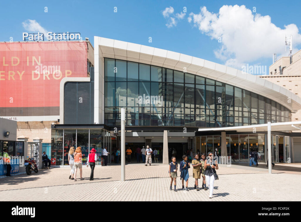Johannesburg railway station, A Biography Mandela